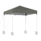 Instahut Gazebo 2x2m Outdoor Patio Garden Marquee Shade w/ Base Pods Grey