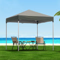 Instahut Gazebo 2x2m Grey Outdoor Patio Garden Shade with Base Pods