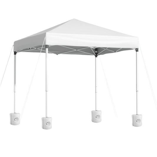 Instahut Gazebo 2x2m White Outdoor Patio Garden Marquee Shade Base
