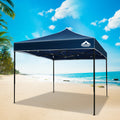 Instahut Gazebo 3x3m Pop Up Tent Wedding Outdoor Camping Canopy Navy