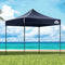 Instahut Gazebo 3x3m Pop Up Tent Wedding Outdoor Camping Canopy Navy