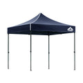 Instahut 3x3m Pop Up Gazebo with Base Navy Outdoor Canopy Tent