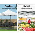 Instahut 3x3m Pop Up Gazebo Marquee Tent 500D Oxford Camping