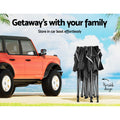 Instahut 3x4.5m Gazebo Pop Up Tent 500D Folding Marquee Wedding Black