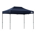 Instahut Gazebo 3x4.5m Pop Up Tent 500D Oxford Navy Camping
