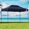 Instahut Gazebo 3x4.5m Pop Up Tent 500D Oxford Navy Camping