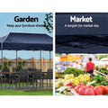 Instahut 3x6m Pop Up Gazebo Folding Tent 500D Oxford Navy Wedding