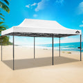 Instahut 3x6m Pop Up Gazebo Tent 500D Oxford Fabric White Wedding