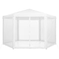 Instahut 2x2m Gazebo Marquee Wedding Party Tent Mesh Navy