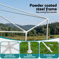 Instahut 2x2m Gazebo Marquee Wedding Party Tent Mesh Navy