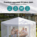 Instahut 2x2m Gazebo Marquee Wedding Party Tent Mesh Navy