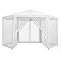 Instahut 2x2m Gazebo Marquee Wedding Party Tent Mesh Navy