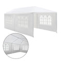 Instahut 3x6m Gazebo Marquee Wedding Tent White 4 Panel Side Wall
