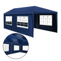 Instahut Gazebo 3x6m Wedding Party Tent Outdoor Canopy 6 Panel Blue