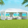 Instahut Pop Up Gazebo 3x6m Wedding Marquee Tent Canopy White