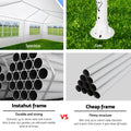Instahut Gazebo 3x9m Marquee Tent Wedding Party Outdoor Canopy