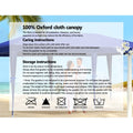 Instahut 3x9m Gazebo Marquee Wedding Party Tent 8 Panel Blue