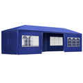 Instahut 3x9m Gazebo Marquee Wedding Party Tent 8 Panel Blue