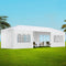Instahut Gazebo 3x9m Marquee Tent 8 Panel White Wedding Party Canopy