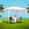 Instahut Gazebo 3x3m White Wedding Party Marquee Tent Outdoor Canopy