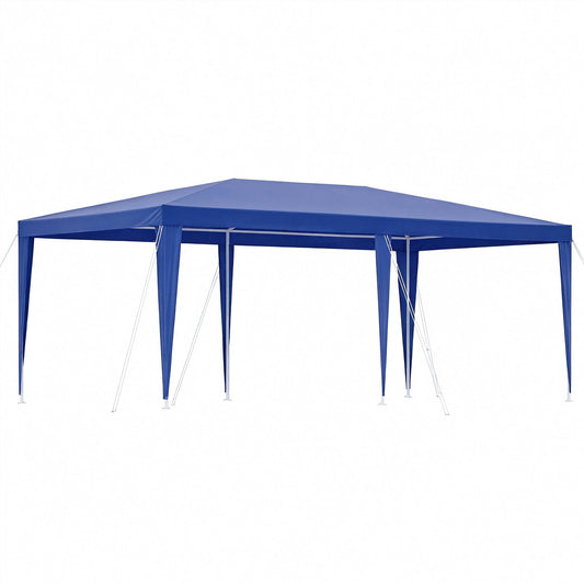 Instahut Gazebo 3x6m Wedding Party Marquee Tent Blue Outdoor Canopy