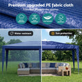 Instahut Gazebo 3x6m Wedding Party Marquee Tent Blue Outdoor Canopy