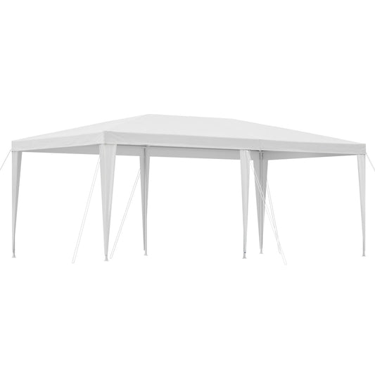 Instahut Gazebo 3x6m White Wedding Party Tent Outdoor Marquee Shade