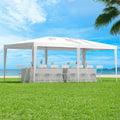 Instahut Gazebo 3x6m White Wedding Party Tent Outdoor Marquee Shade