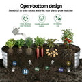 Green Fingers Raised Garden Bed 120x60x30cm Galvanised Metal