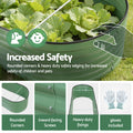 Green Fingers Raised Garden Bed 240x60x45cm Galvanised Planter