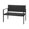 Gardeon Rattan Garden Bench Seat Grey Outdoor Patio Furniture