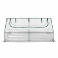 Green Fingers 3 in 1 Raised Garden Bed with Greenhouse Galvanised Planter Box Kit