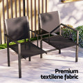 Gardeon Outdoor Garden Bench Seat Loveseat Patio Furniture Chair