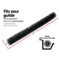 Gardeon Gutter Guard Brush 44M 92x10cm 48pcs