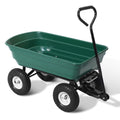 Gardeon Garden Cart Dump Trailer 270kg 75L Wheelbarrow