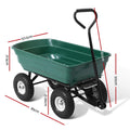 Gardeon Garden Cart Dump Trailer 270kg 75L Wheelbarrow