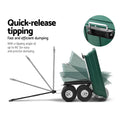 Gardeon Garden Cart Dump Trailer 270kg 75L Wheelbarrow