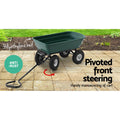 Gardeon Garden Cart Dump Trailer 270kg 75L Wheelbarrow