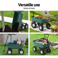 Gardeon Garden Cart Dump Trailer 270kg 75L Wheelbarrow