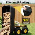 Gardeon Garden Cart Dump Utility Wagon 270kg 2in1 Handle Tractor Trolley 110L with 10in Tyres