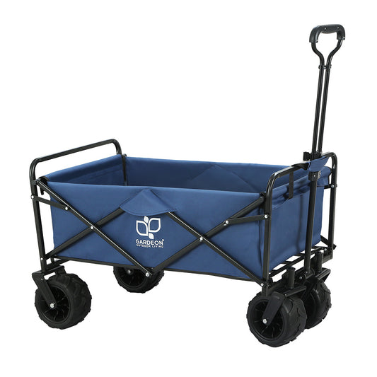 Gardeon Garden Cart Folding 120kg Trolley Wagon Camping Outdoor
