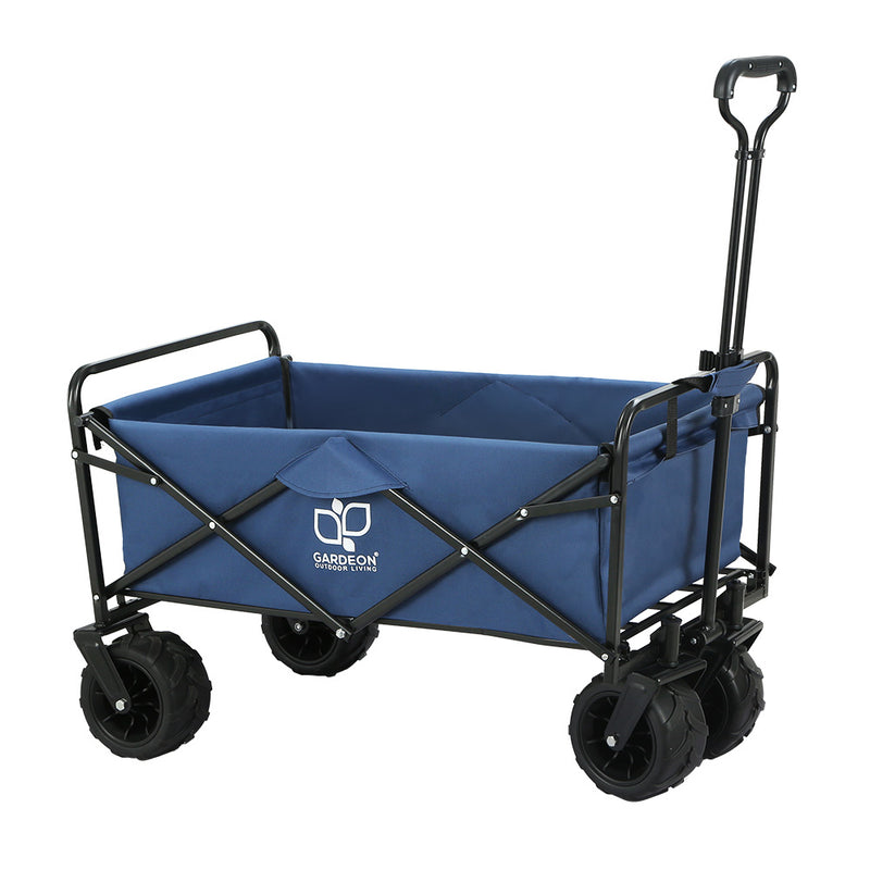 Gardeon Garden Cart Folding 120kg Trolley Wagon Camping Outdoor