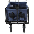 Gardeon Garden Cart Blue with Cup Holders