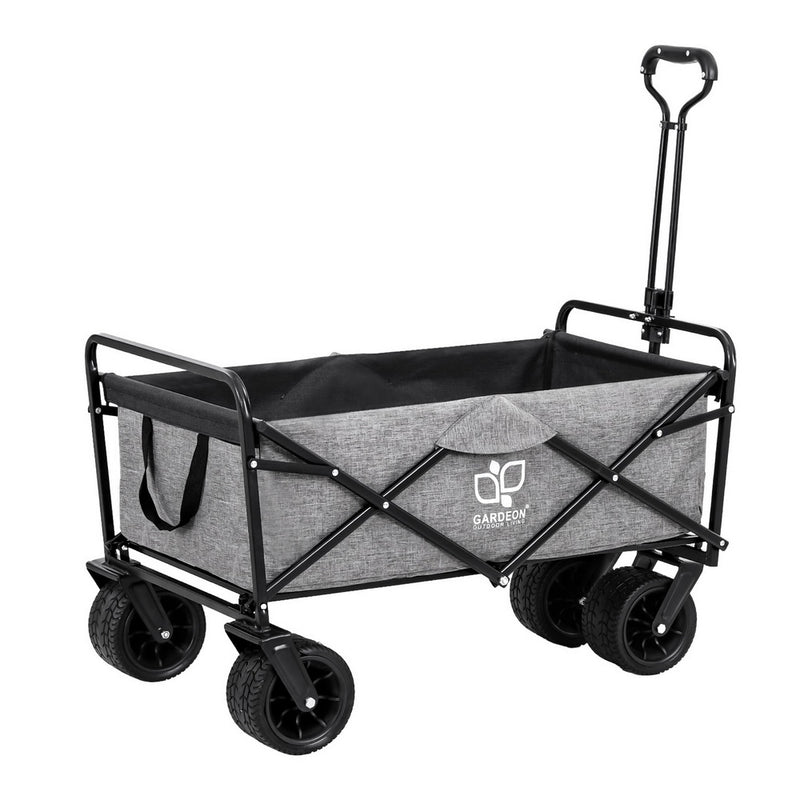 Gardeon Garden Cart Cargo Net Grey