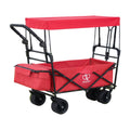 Gardeon Garden Cart Removable Canopy Red