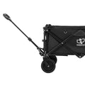 Gardeon Garden Cart Opening Rear Black