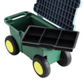 Gardeon Garden Tool Storage Cart 3-In-1 Green