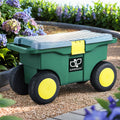 Gardeon Garden Tool Storage Cart 3-in-1 Green