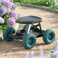 Gardeon Garden Cart Stool Seat with Wheels Gardening Helper