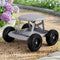Gardeon Garden Cart Seat 440lbs Capacity Rolling Work Stool Grey